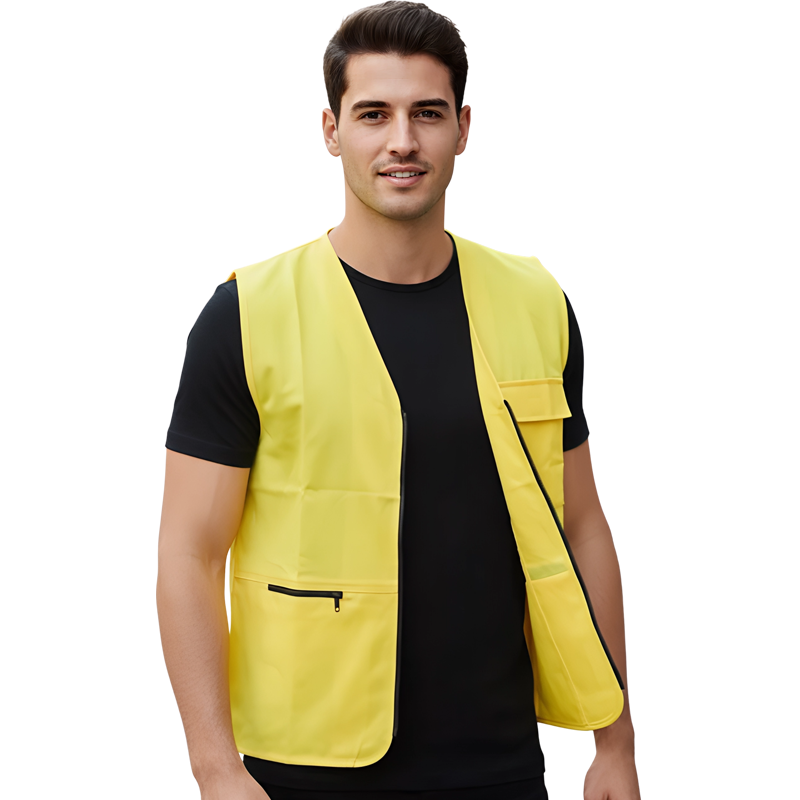 GILET JAUNE 03 POCHES