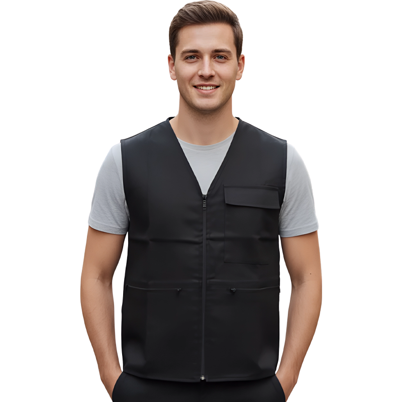 GILET NOIR 03 POCHES